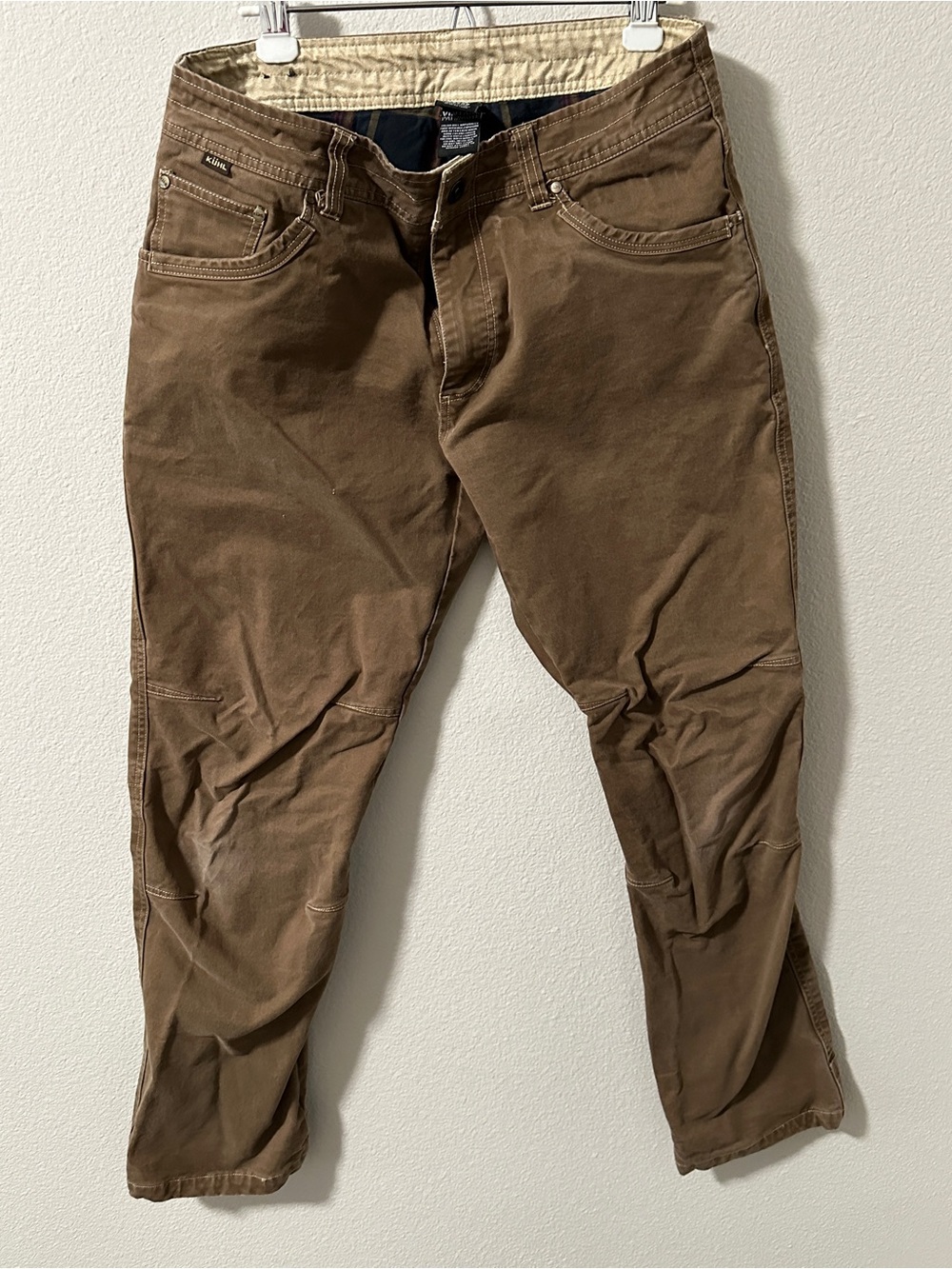 Kuhl men’s Hot Ryder insulated waxed pants 34 X32